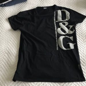 D&g black t shirt
